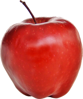 fresh red apples